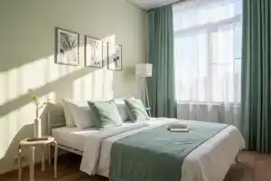 Квартира двухкомнатная Queenstay БотаникАрт рядом с НМИЦ имени Рыжих, Москва