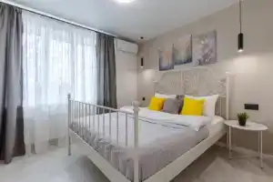 Апартаменты RentPlaza евродвушка Люкс в современном ЖК