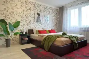Квартира Уютная рядом со станцией метро Каховская ПоживёмТут, Москва