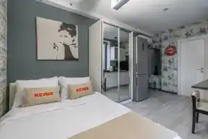Апартаменты Студия KeyGo #1065 Кофе в Кружке и Wi-Fi на Максимуме