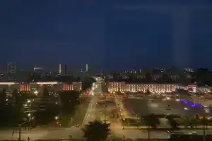 Квартира в центре города с видом на фонтаны