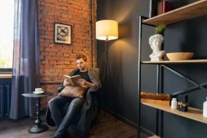Апартаменты двухкомнатные Hygge Karelia в стиле Loft