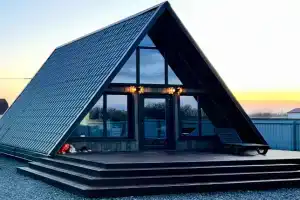 Частный дом A-Frame, Махин