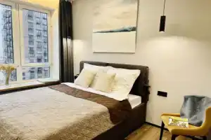 Апартаменты Двухкомнатный Люкс с Видом на Москва-Сити, Москва