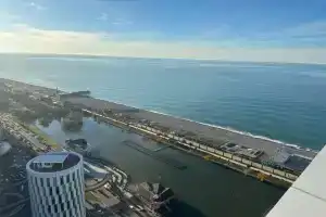 Апартаменты с видом на первой линии моря в 5* Апарт-отеле (Новый Батуми, центр набережной) (33)