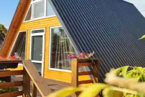 Гостевой дом «Шале A-Frame с Панорамным Видом на Волгу», Саратов