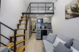 Апартаменты Квартира-студия 16 м² 2 Кровати, Москва