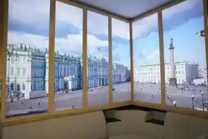 Апартаменты Бизнес студия. Рядом с метро Озерки., Санкт-Петербург