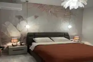 Квартира Парадайз LUX с камином в центре