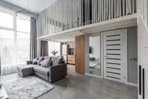 Двухуровневая квартира у реки. Кватро 3/3, Дагомыс