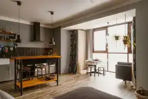 Дизайнерская студия с панорамными окнами, Кострома