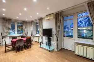 Квартира 3-ком квартира на Новинском б-ре 7 BonApart, Москва