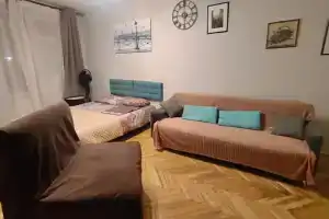 Апартаменты 1 комнатная у метро Щукинская (Авиационная 68), Москва