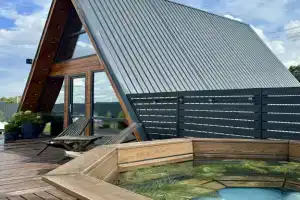 Частный дом в стиле A-frame