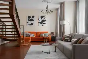 Квартира GM Apartments Шикарная двухуровневая у Арбата, Москва