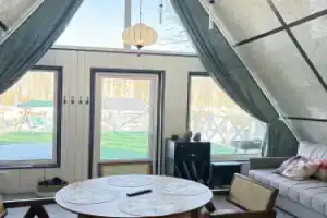 Частный дом Коттедж в восточном стиле