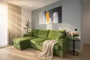 Апартаменты с Отдельной Спальней LS-Diamond Green с Видом на Горы и Море с 13 Этажа, Алушта