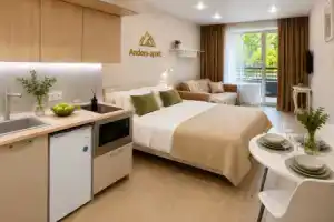 Апартаменты Andora apart | Квартира 1с в Центре 24/7 Ниито Претор Umc