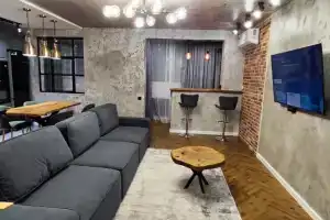 Квартира видовая в новостройке в стиле лофт