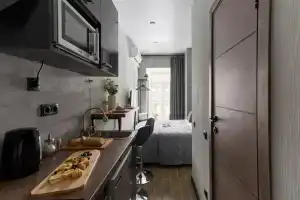 Апартаменты SMART LOFTS | Obsidian | 5 мин от метро Бауманская | Исторический дом, Москва
