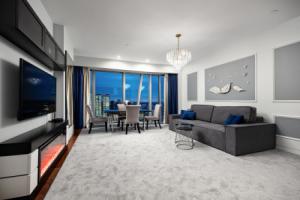 Апартаменты Люкс с камином Башня ОКО Москва-сити (вид на город), Москва