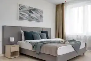 Апартаменты Selfy Apartment с панорамным видом на город и остров мечты, Москва