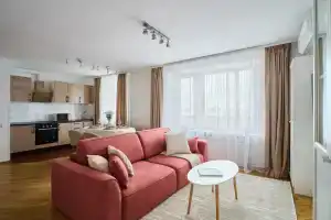Квартира С Панорамным Видом на Москву Кремль и Moscow City, Москва