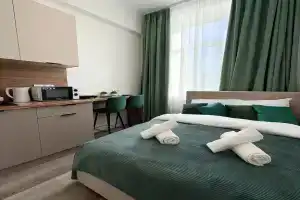 Апартаменты 17 Комфортно и Точка на Улице Кржижановского 15к1, Москва