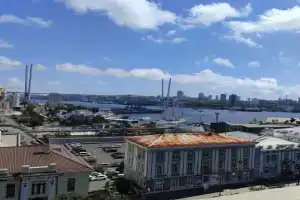 Квартира 2-х комнатная с видом на Площадь Борцов за власть Советов, Владивосток