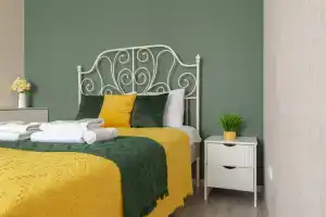 Квартира 1-к недалеко от залива на Пирогова 1/3 от RentAp, 4 сп.места, Чебоксары