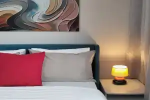 Квартира Дизайнерская Студия Вlue Cozy Aparts с видом на Локомотив, Ярославль