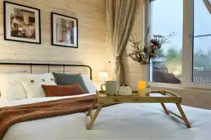Частный дом DreamStaySPB Сканди дом с фотозонами и сауной у Залива, Зелёная Роща