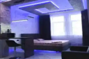 Квартира с квадратной подсветкой, Краснодар