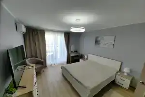 Квартира Современная видовая 1-комнатная квартира у реки в Завидово