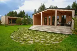 Частный дом Дача у озера, Веськово