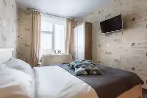 Квартира студия на 24м этаже с шикарным видом на Москву, Красногорск