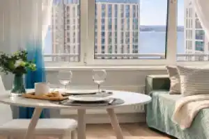 Апартаменты Морской Фасад на проспекте Крузенштерна 4, Санкт-Петербург