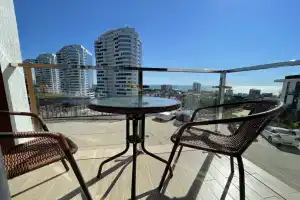 Апартаменты Casablanka Hit с балконом с видом на море, Кудепста