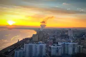 Апартаменты на 30 Этаже с Видом на Волгу и Город, Саратов