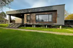 Частный дом 453 с 3мя спальнями и банным чаном, Якунино