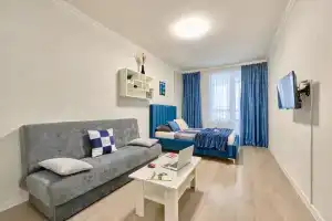 Квартира Евродвушка на 19 этаже, Пермь