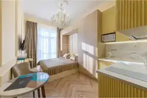 Апартаменты с балконом Этрета, Сочи
