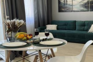 Квартира Новая Студия 43 м² с Видом на Город 2 Кровати в Ульяновской области