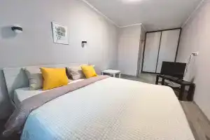 Апартаменты 1-комнатная квартира люкс Bedroom Suite в ЖК Старый центр, Уфа