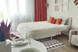 Квартира Современная студия с видом на лес, Курск
