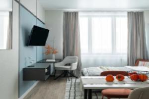 Квартира студия EasyGuest с видом на город м. Свиблово, Москва