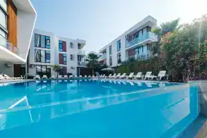 Апартаменты Green Palace 11 С Подогреваемым Бассейном Круглый Год, Сочи