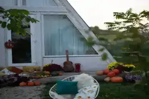 Частный дом Уютный домик A-Frame 4, Остров