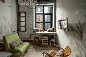 Квартира Moscow Deluxe Apartments Soho Bohemian Loft, Москва