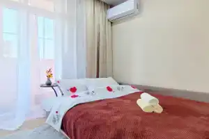 Квартира Студия 28 м² 1 Кровать, Крымск